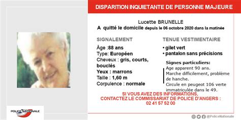 Disparition Inquiétante D’une Femme De 88 Ans à Angers Angers Info