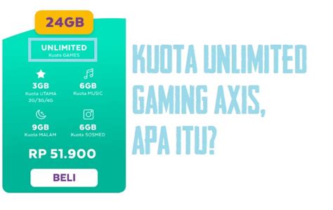 Pelanggan generasi z bisa pilih kuota inovatif xl axiata (idn times/dokumen). Kuota Unlimited Gaming Axis Owsem Untuk Apa Saja ...