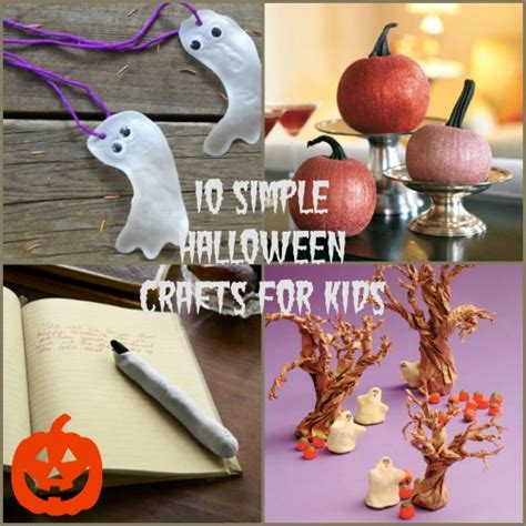 Ten Simple Halloween Crafts For Kids Everyday Party Magazine