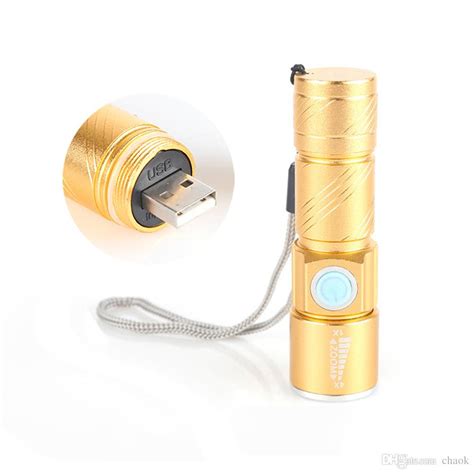 2020 Zoomable Usb Rechargeable Ultra Bright Waterproof Led Torch