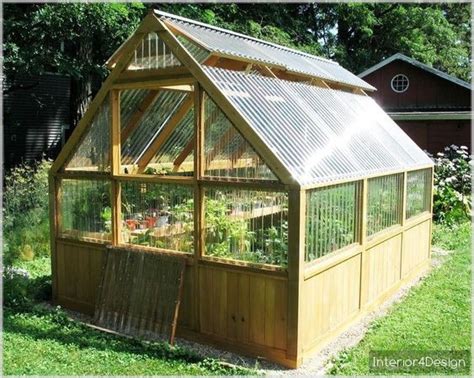 A big house design idea for small spaces. 8 Functional Greenhouses Beside Your House DIY | Best Interior Design Ideas