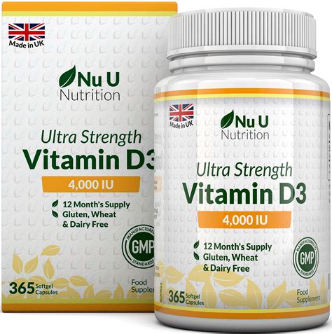 If you are deficient in vitamin d you may notice bone pain. Vitamin D 4000 IU | 365 Softgel Capsules NOT Tablets ...