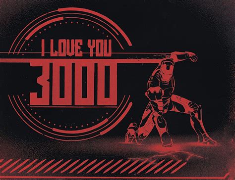 Iron Man I Love You 3000 Wallpapers Wallpaper Cave