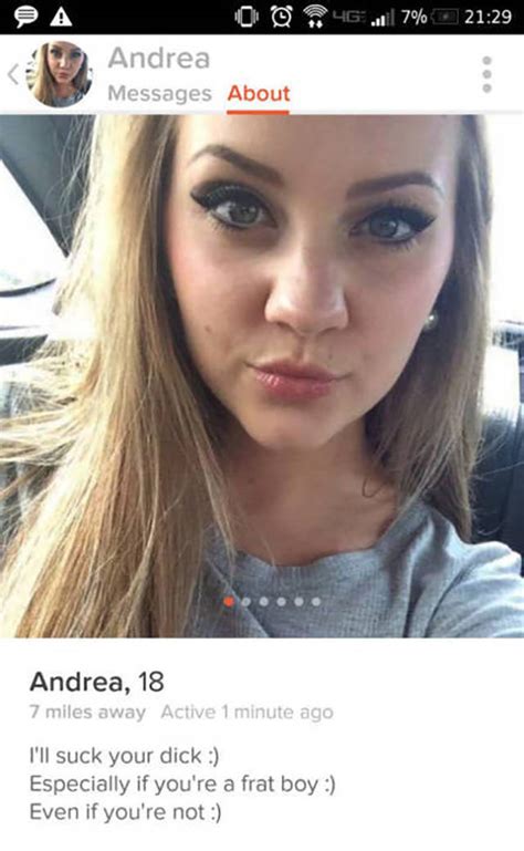 girls on tinder are way too forward… 40 pics