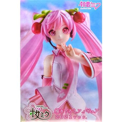 Taito Vocaloid Miku Hatsune Sakura Miku 2021 Version Newly Drawn Figure