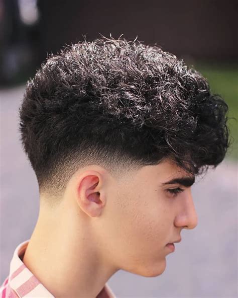 Stylish Curly Hairstyles Haircuts For Men In Hairstyle On