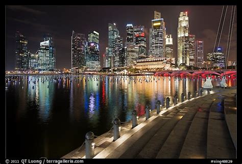 Picturephoto Central Business District Skyline And Marina Bay At