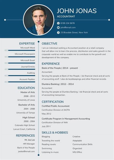 See good cv format examples and templates. 45+ Fresher Resume Templates - PDF, DOC | Free & Premium Templates