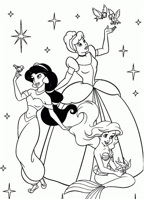 Happy Birthday Disney Coloring Pages Coloring Home