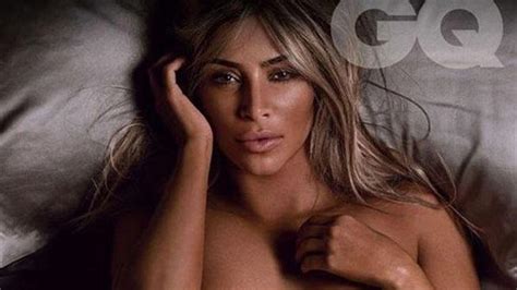 Kim Kardashian posa desnuda para la revista GQ Información