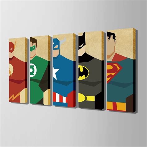 Maybe you would like to learn more about one of these? 20 Best Collection of Superhero Wall Art