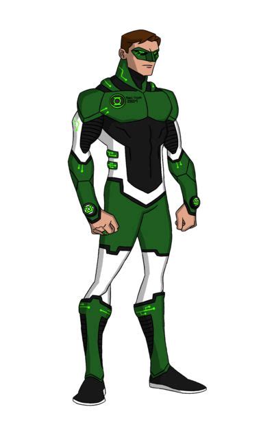 Green Lantern Yj Redesign Green Superhero Green Lantern Green