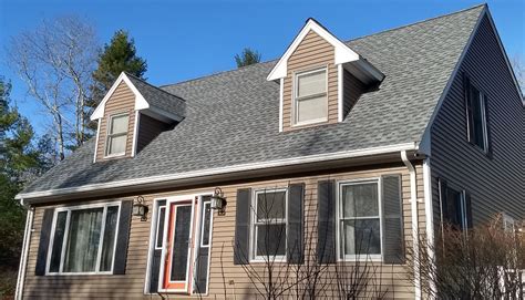 Assonet Ma Gaf Timberline Hd Roof In Pewter Gray Contractor Cape Cod