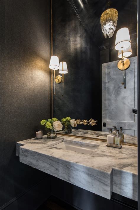 The Contemporary Jewel Weber Design Group Powder Room Bathroom
