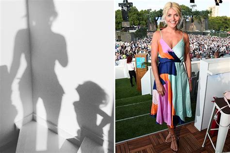 Holly Willoughby Posts Sweet Picture Of Her Shadow Posing With Daughter