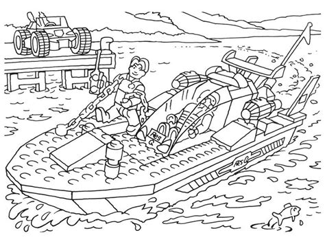 The reason is quite obvious because boat coloring pages are easy to color. Lego Boat Coloring Pages 001
