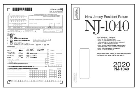 New Jersey Tax Forms 2020 Printable State Nj 1040 Form And Nj 1040