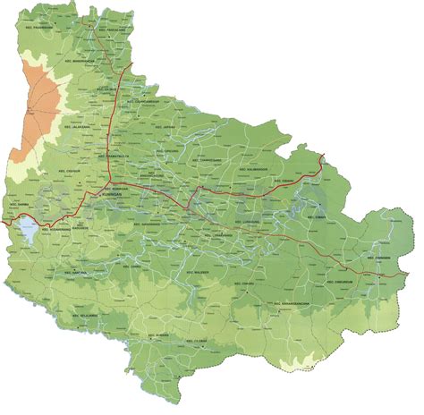 Peta kabupaten cirebon berikut data lengkap terkait peta sebaran kasus corona di banten, per 25 maret 2020 :. Peta Kabupaten Kuningan