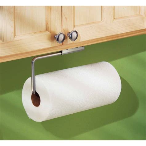 InterDesign Forma Swivel Paper Towel Holder For Kitchen Wall Mount