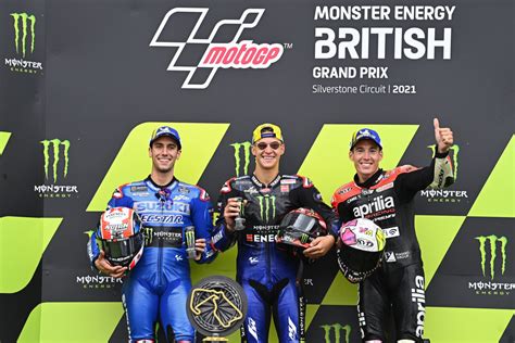 Motogp World Championship Race Results From Silverstone Updated