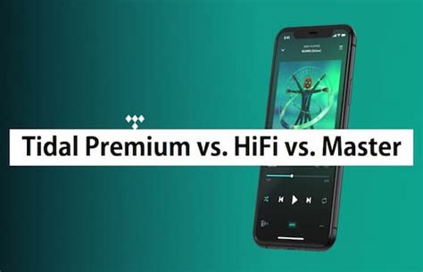 Tidal Premium Vs Hifi Vs Master Difference Between Tidal Subscriptions