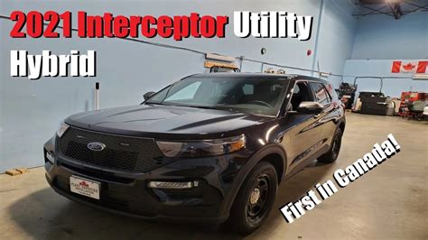 2021 Ford Explorer Interceptor Utility Hybrid First Impressions