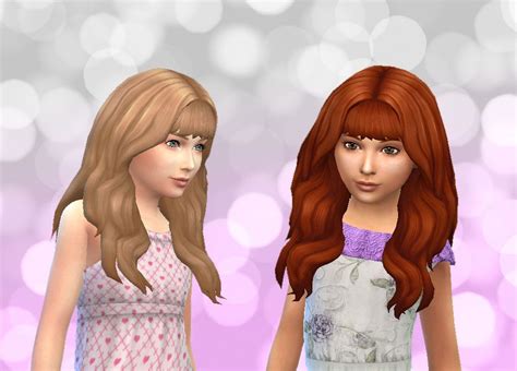 Sims 4 Hairs ~ Mystufforigin Calm Wind Hair Retextured Hair In The