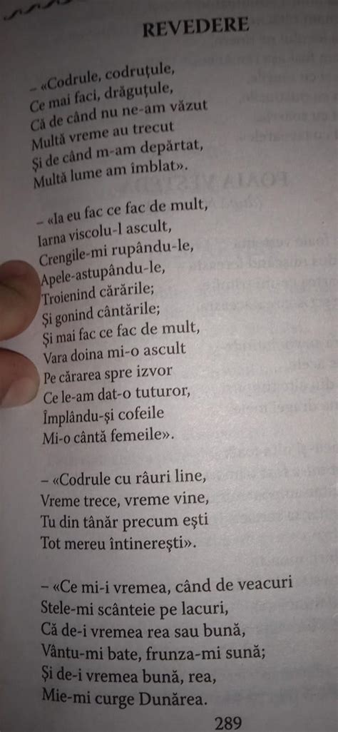 Poezii De Mihai Eminescu 4 Sau 5 Strofe Brainly Ro