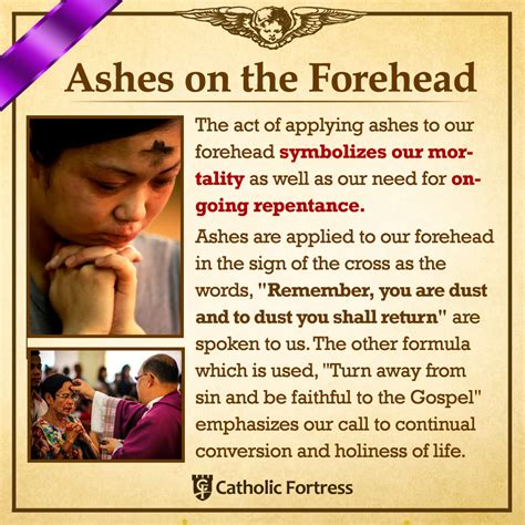 Ash Wednesday Ashes Forehead Ustrendi