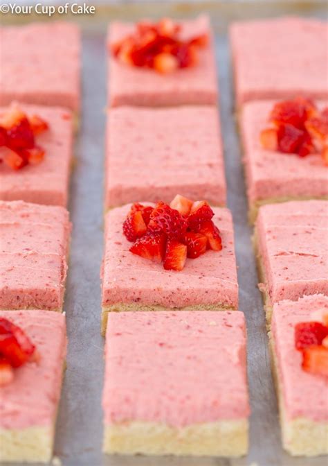 Strawberry Sugar Cookie Bars Your Cup Of Cake