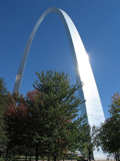 St Louis Gateway Arch Windows Stock Image Image Of Jefferson