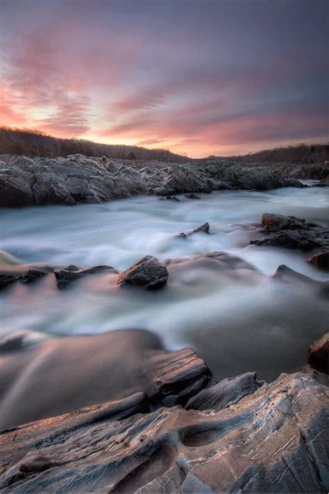 Great Falls At Sunrise Using Hdr Photography The Washington Post