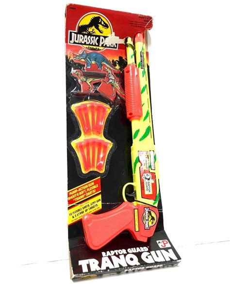 Vintage 1993 Jurassic Park Raptor Dart Tranq Gun Universal Hasbro Exclusive 1827127780