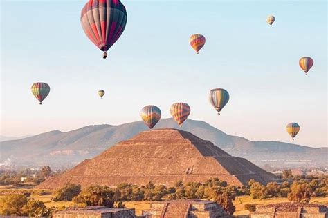 Teotihuacan Balloon Ride Transportation And Breakfast Teotours Mx