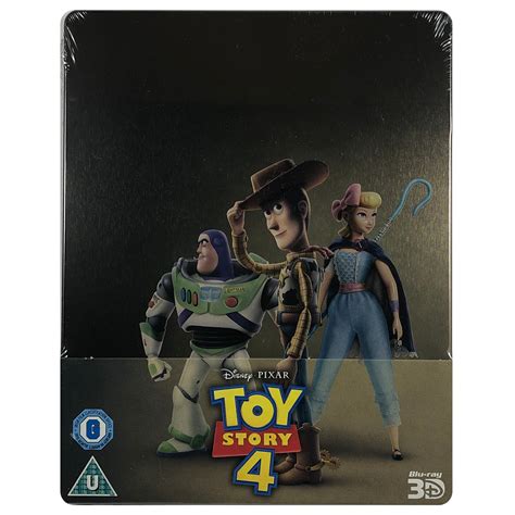 Toy Story 4 3d Blu Ray Steelbook Metal Movies