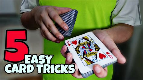 5 Easy Card Tricks Anyone Can Do Youtube