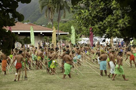 Sports Et Traditions Patia Fa Polynésie Patrick Blanche