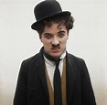 A rare Colour shot of Charlie Chaplin | Charlie chaplin, Charlie ...