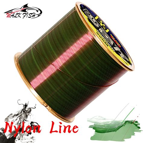 Walk Fish 500m Super Strong Nylon Fishing Line Discoloration Japan