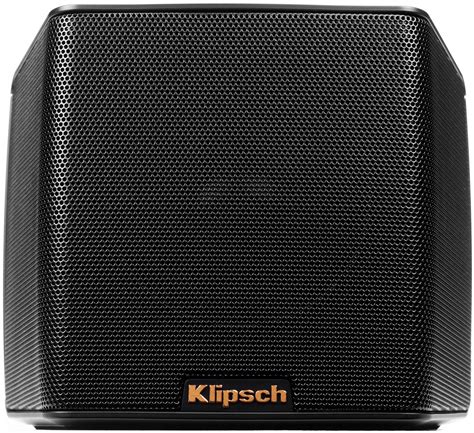 Klipsch Black Portable Bluetooth Speaker Groove