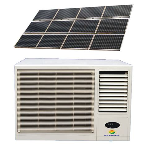 Dc48v Window Type Solar Air Conditioner