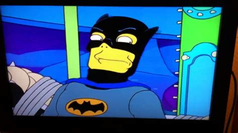 The Simpsons The Old Batman Show Youtube