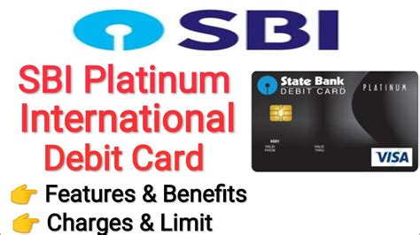 Sbi Platinum Debit Card Sbi Platinum Card Benefits And Charges