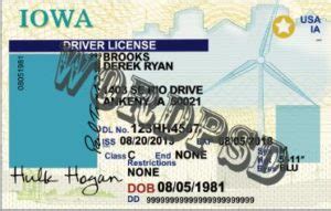 Check spelling or type a new query. Template Iowa Drivers License | Template photoshop