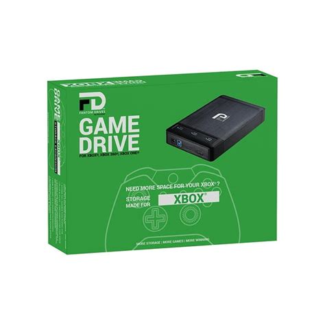 Fantom Drive Xbox External Hard Drive 2tb 7200 Rpm With 3 Ports