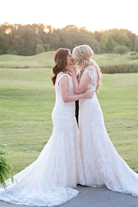 louisiana rustic diy wedding two brides equally wed modern lgbtq weddings lgbtq