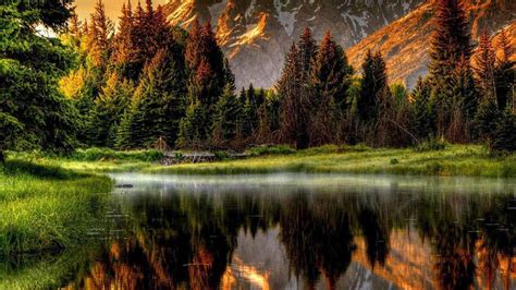 🔥 Download Reflected Mountain Scene Best Nature Wallpaper By Dianeh