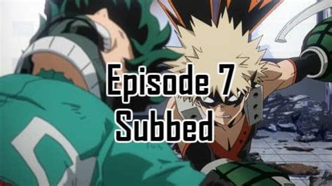 My Hero Academia Season 1 Episode 7 English Subbed