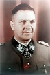 World War II in Color: SS-Totenkopf Commander Theodor Eicke
