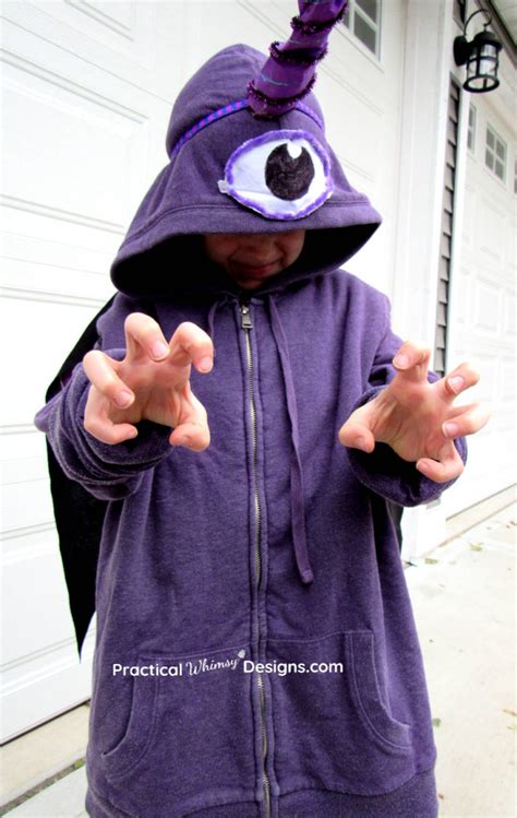One Eyed One Horned Flying Purple People Eater Costume Practical